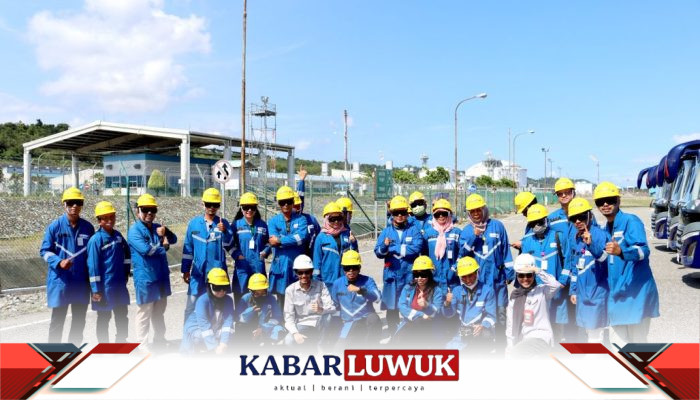 Dalami Standar Operasi DSLNG, Jurnalis Kunjungi Kilang LNG Donggi Senoro