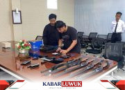 Lapas Luwuk Miliki Senjata Api, Polres Banggai Lakukan Pengecekan Rutin
