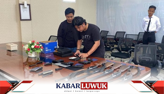 Lapas Luwuk Miliki Senjata Api, Polres Banggai Lakukan Pengecekan Rutin