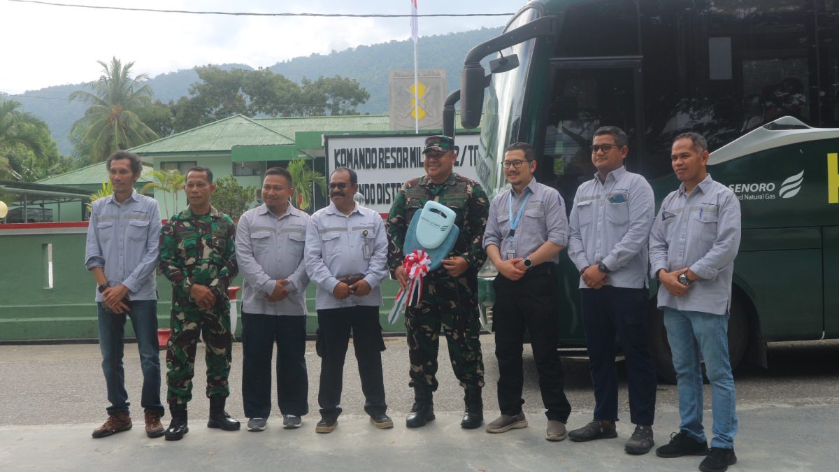 DSLNG Kembali Hibahkan Kendaraan Operasional Bagi Kodim 1308 dan Polres Banggai