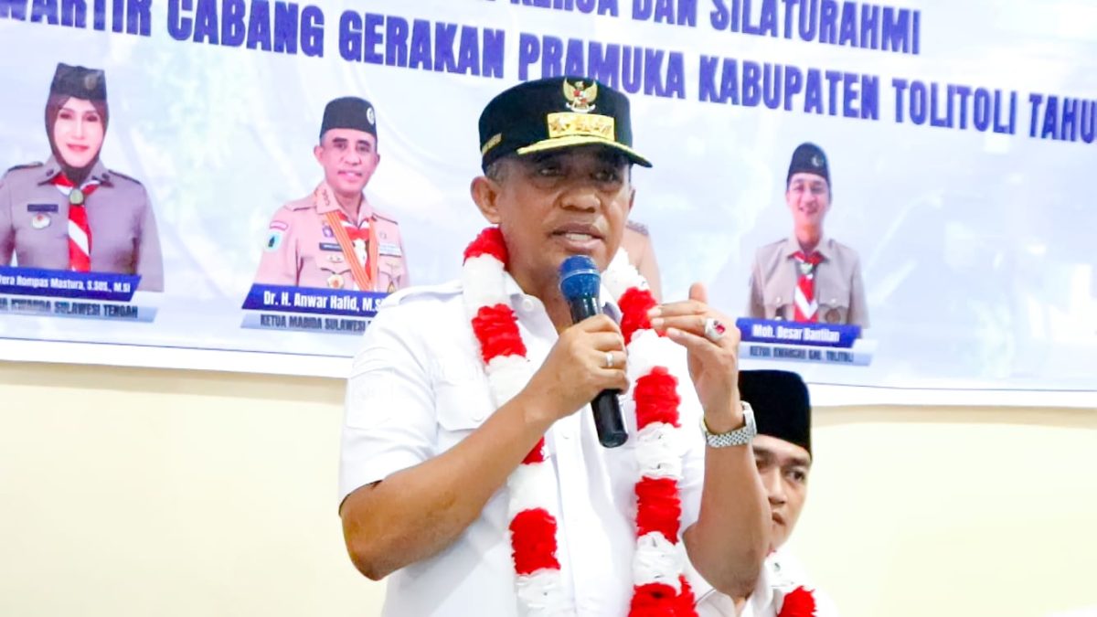 Gubernur Anwar Hafid Dorong Penguatan Pramuka dan Pendidikan Lewat Program BERANI Cerdas