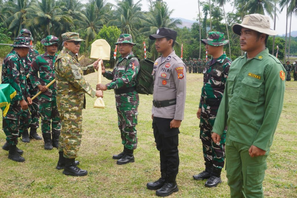 Wabup Banggai Buka TMMD ke-126 di Desa Siuna, Wujudkan Pemerataan Pembangunan dan Ketahanan Nasional
