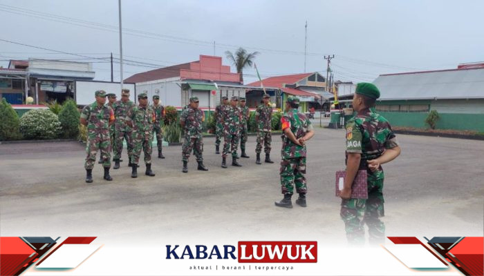 HUT TNI ke-80, Koramil 14 Toili Gelar Tasyakuran Sederhana dan Penuh Kekeluargaan
