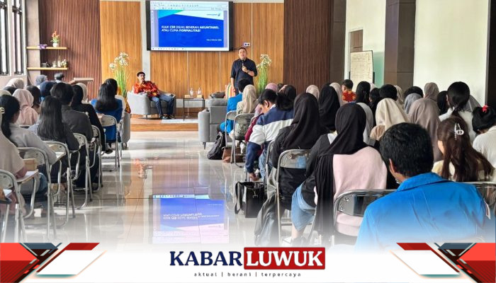 Bicara CSR, DSLNG Hadir di Fakultas Ekonomi dan Bisnis Untad Palu