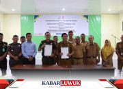 Kejari Banggai Laut dan Inspektorat Teken MoU Dukung Sinergitas Tugas dan Fungsi Antarinstansi