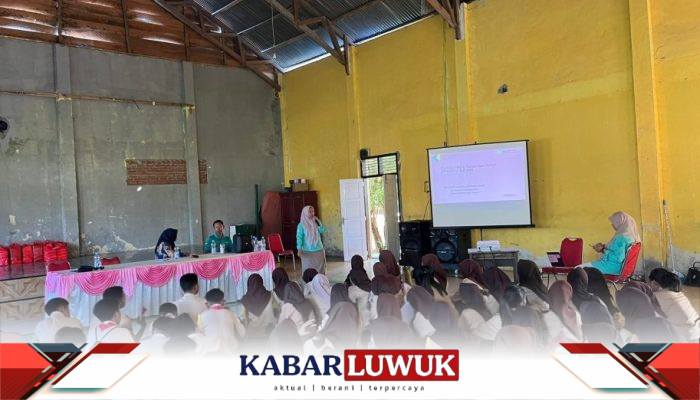 Cegah AIDS dan TB, DSLNG Gelar Penyuluhan Kesehatan Remaja di SMAN 1 Batui