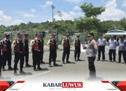 Pastikan Standar Pengamanan, Polda Sulteng Laksanakan Kunjungan Pembinaan Satpam di Kilang DSLNG