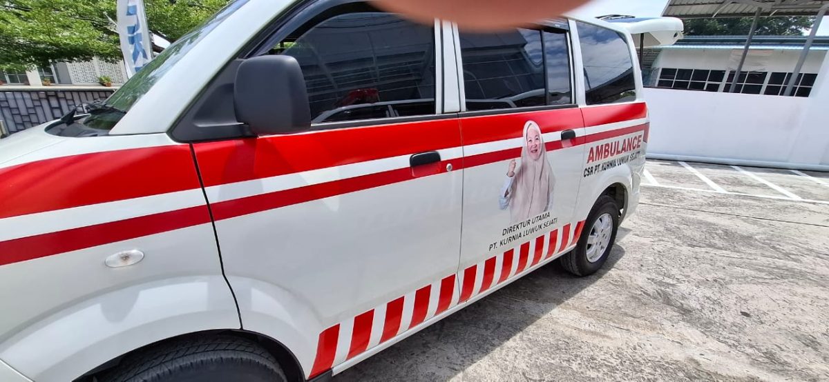 PT Kurnia Luwuk Sejati Siapkan Empat Ambulance Gratis Layani Masyarakat Banggai