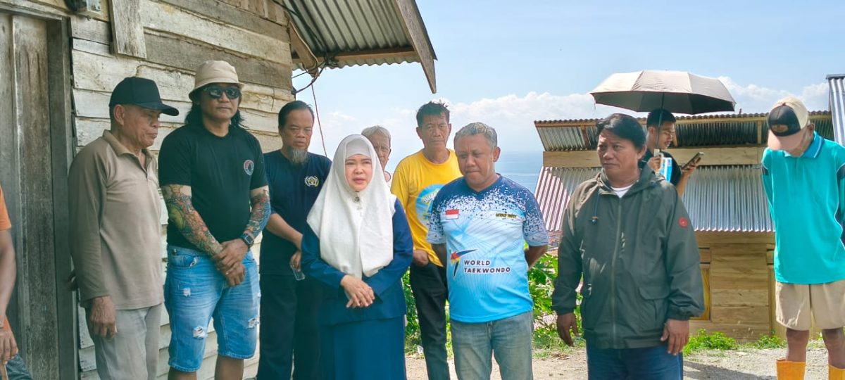 KonferKab PWI Banggai Diwarnai Aksi Tanam Pohon dan Bagi Sembako
