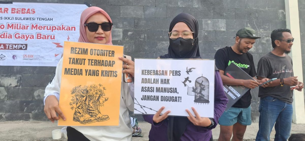 Jurnalis Sulteng Minta Pengadilan Tolak Gugatan Amran