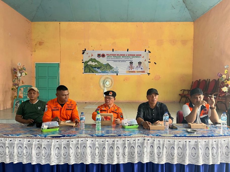Basarnas Pos SAR Luwuk dan BPBD Banggai Tingkatkan Kesiapsiagaan Masyarakat Bonebobakal melalui Kegiatan Destana