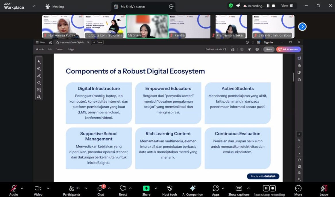 Indibiz KTI Hadirkan Edukasi “Explore. Learn. Grow: Inovasi Pembelajaran di EraTeknologi” untuk Perkuat Transformasi Pendidikan di Era AI