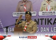 Patwan Kuba Dilantik Jadi Ketua Kwarcab Banggai Laut