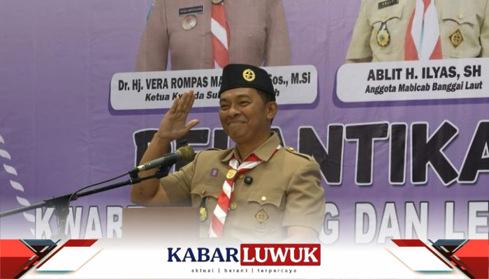 Patwan Kuba Dilantik Jadi Ketua Kwarcab Banggai Laut