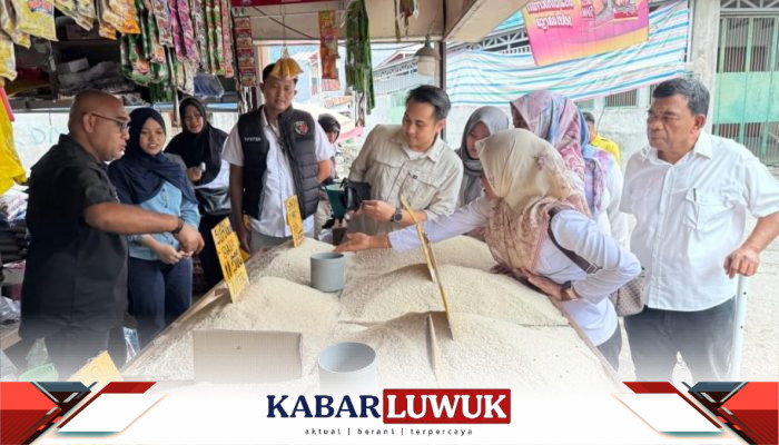 Satgas Pengendalian Harga Beras Cek Harga dan Stok di Luwuk, Mayoritas Sesuai HET