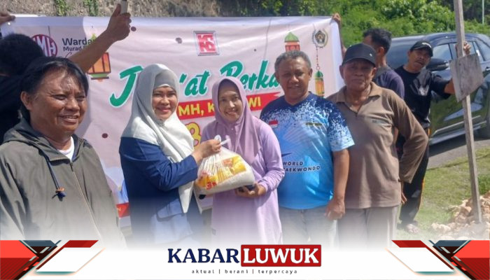 KonferKab PWI Banggai Diwarnai Aksi Tanam Pohon dan Bagi Sembako