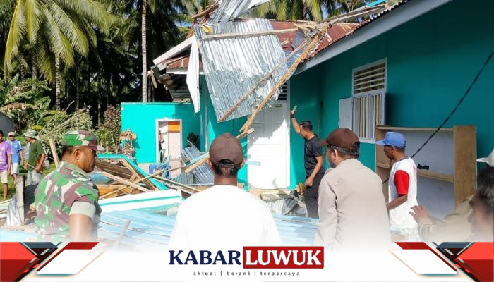 Puting Beliung Terjang 7 Bangunan di Bunta, Banggai, Polisi Minta Warga Waspada