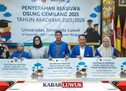Mahasiswa Untika Luwuk Terima Beasiswa DSLNG Gemilang 2025