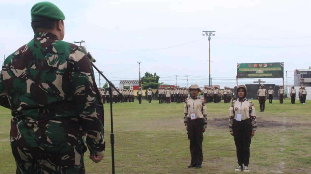 Dandim 1308/LB Resmi Tutup Persami KKRI Kodam XXIII/Palaka Wira di Luwuk