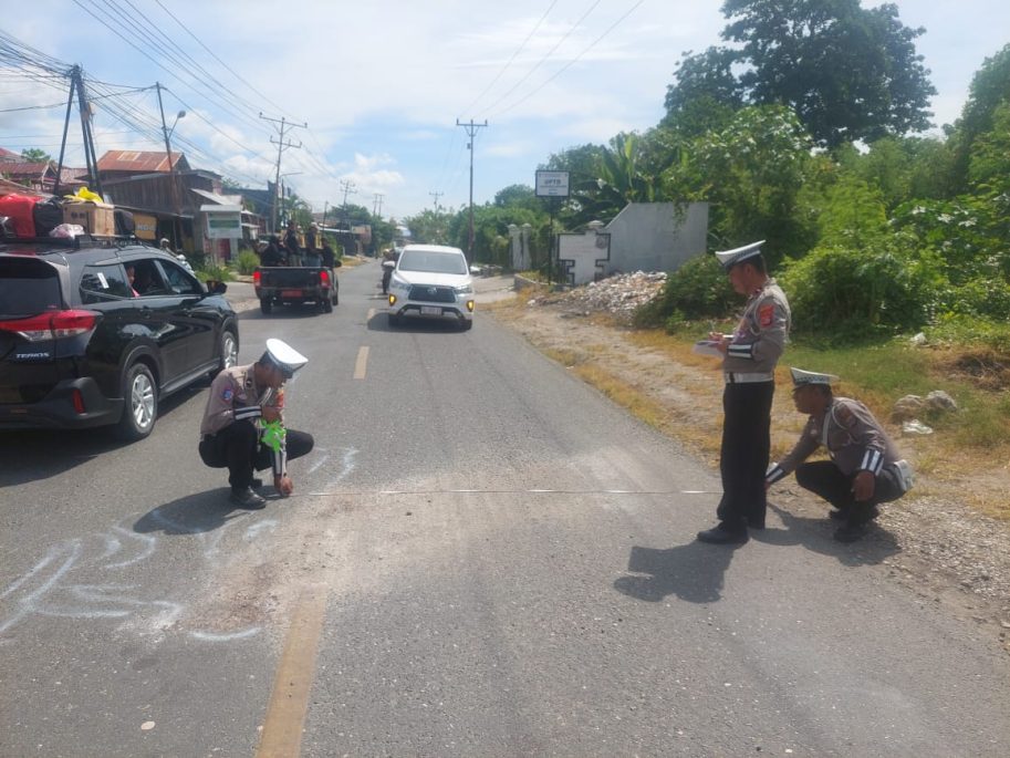 Dua Korban Tewas Terlindas Truk di Kilongan Permai, Polisi Olah TKP