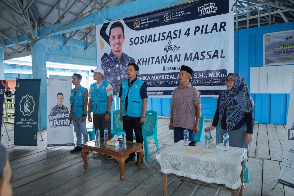 Kegiatan Sosial di Kabupaten Tojo Una-Una Andhika Amir Kolaborasi bersama SAA Foundation