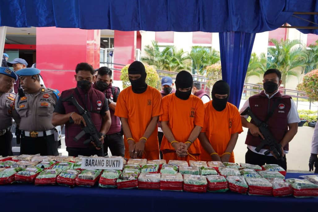 Selama 2025, Polda Sulteng Ungkap 706 Kasus Narkoba, Sita 160 Kg Sabu Hingga Ratusan Ribu Pil Ekstasi