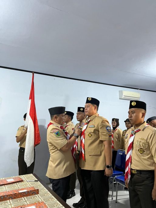 Danposal Luwuk Dikukuhkan Jadi Majelis Pembimbing Pengurus Saka Pramuka Bahari Banggai