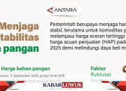 Menjaga Stabilitas Harga Pangan