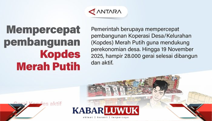 Mempercepat pembangunan Kopdes Merah Putih