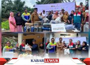 JOB Tomori-SKK Migas Salurkan Bantuan Kemanusiaan Bagi Korban Banjir dan Longsor di Sumut