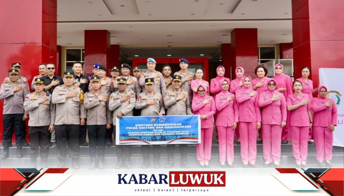 Kapolda Sulteng Lepas Bantuan 30 Ton Beras hingga Ribuan Logistik untuk Sumatera