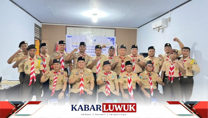 Danposal Luwuk Dikukuhkan Jadi Majelis Pembimbing Pengurus Saka Pramuka Bahari Banggai