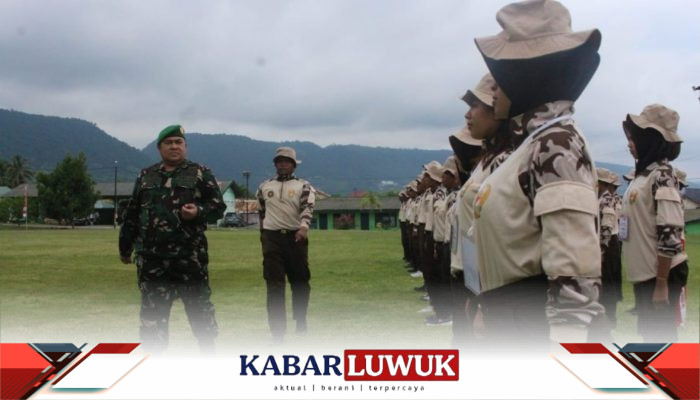 Dandim 1308/LB Resmi Tutup Persami KKRI Kodam XXIII/Palaka Wira di Luwuk