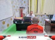 Polisi Resmi Tahan Kakek Pelaku Cabul Dua Cucu di Luwuk Banggai