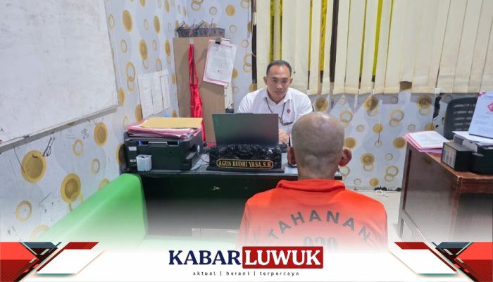 Polisi Resmi Tahan Kakek Pelaku Cabul Dua Cucu di Luwuk Banggai