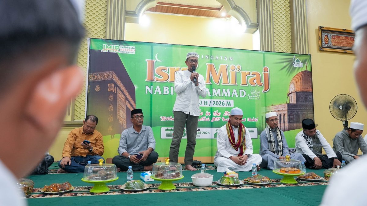 Maknai Pertolongan Allah SWT, IMIP Peringati Isra Mi’raj 1447 H