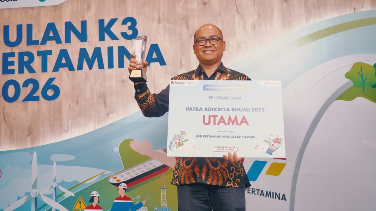 JOB Tomori Berhasil Pertahankan Penghargaan Tertinggi HSSE Patra Adikriya Bhumi Utama 2025