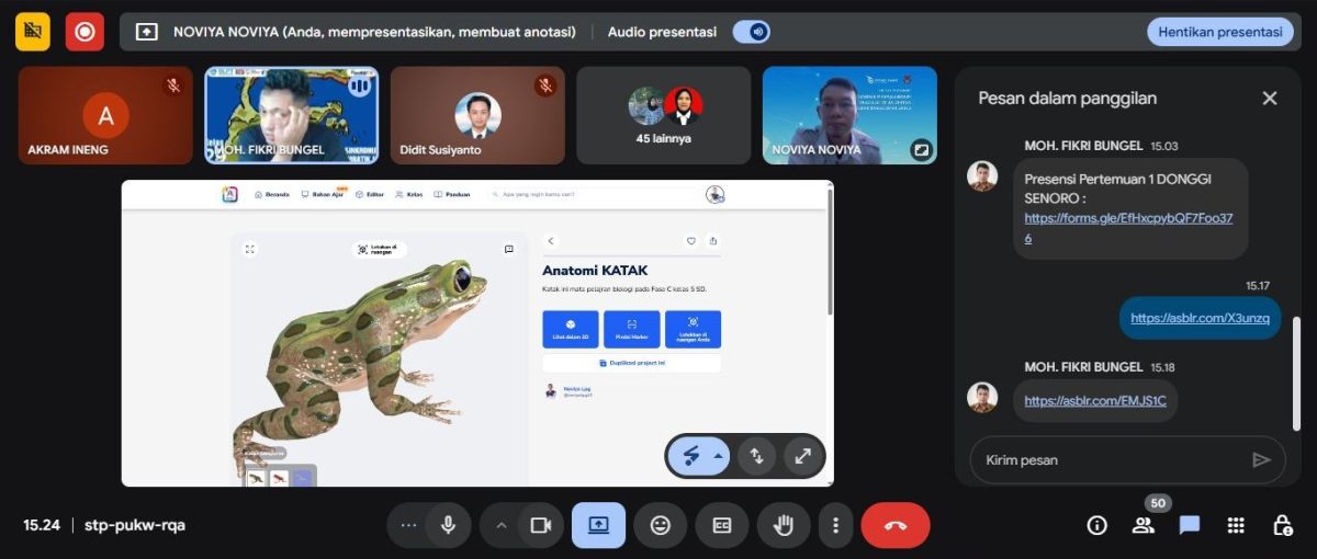 DSLNG Latih Guru Penggerak Banggai Kuasai Pembelajaran Berbasis Kecerdasan Buatan