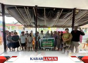 PT KLS Salurkan CSR di Bunta, Mohon Doa Perusahaan Tetap Eksis di Banggai