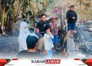 Ringankan Beban, Waket 1 DPRD Banggai Salurkan Bantuan Korban Kebakaran di Mendono