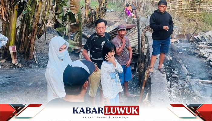 Ringankan Beban, Waket 1 DPRD Banggai Salurkan Bantuan Korban Kebakaran di Mendono