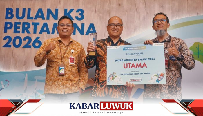JOB Tomori Berhasil Pertahankan Penghargaan Tertinggi HSSE Patra Adikriya Bhumi Utama 2025