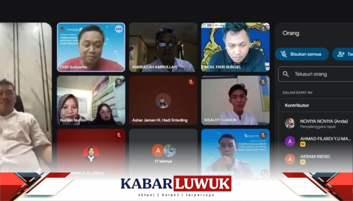 DSLNG Latih Guru Penggerak Banggai Kuasai Pembelajaran Berbasis Kecerdasan Buatan