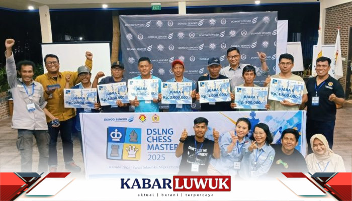 Afrin Mulalat Juarai DSLNG Chess Master 2025