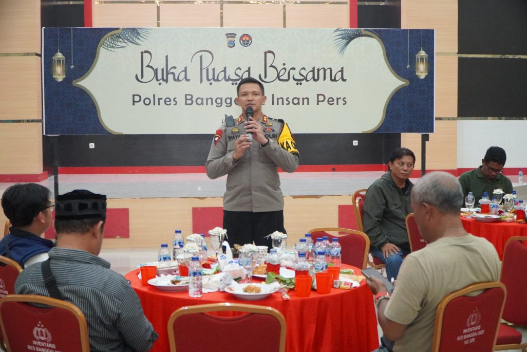 Kapolres Banggai Bangun Chemistry Bareng Wartawan, Buka Puasa Penuh Kekeluargaan di Ramadhan