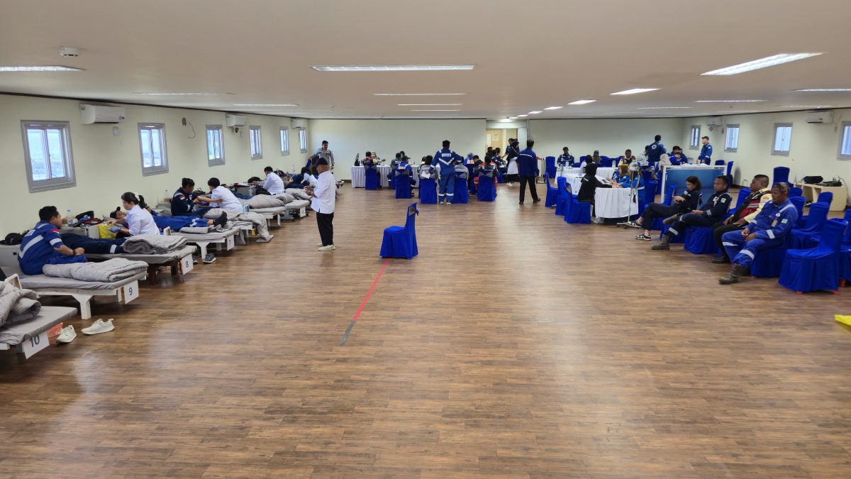 Peringati Bulan K3, DSLNG Catat 6.045 Kantong Donor Darah Sejak 2012