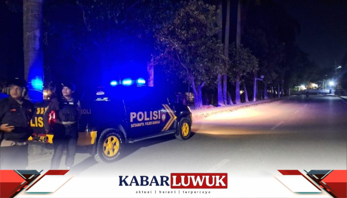 Terima Aduan Warga, Polres Banggai Sigap Bubarkan Balap Liar Saat Ramadhan