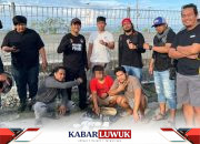 Polres Banggai Kerjasama BPOM Luwuk Ciduk Pria Ambil Paket Ribuan THD di Jasa Ekspedisi