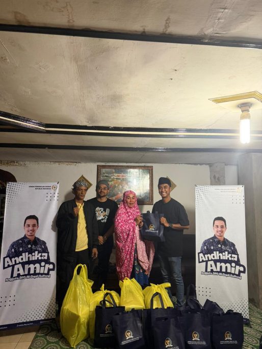 Relawan Sahabat Andhika Gelar Sahur On The Road, Andhika Mayrizal Amir Berbagi Kebahagiaan dengan Anak Yatim di Palu
