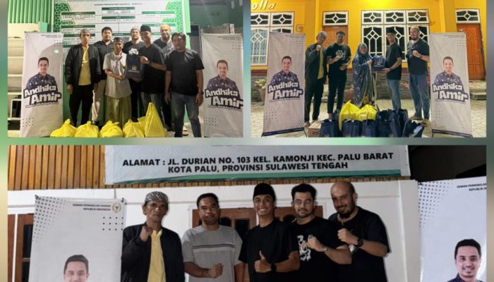 Relawan Sahabat Andhika Gelar Sahur On The Road, Andhika Mayrizal Amir Berbagi Kebahagiaan dengan Anak Yatim di Palu